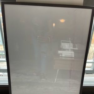 Basics Dry Erase White Board, 17 x 23 Inch Whiteboard